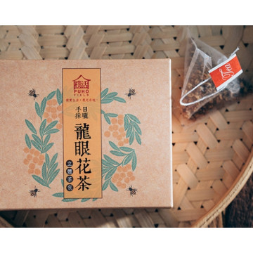 樸活龍眼花-三角立體茶包
