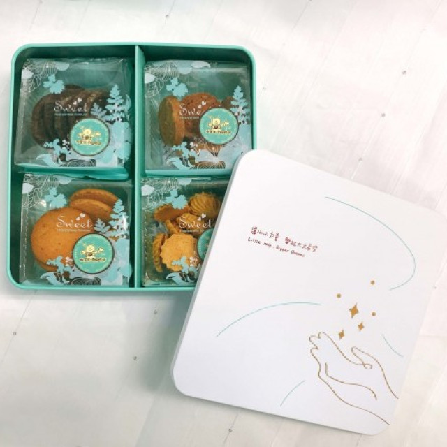 4入手工餅乾禮盒