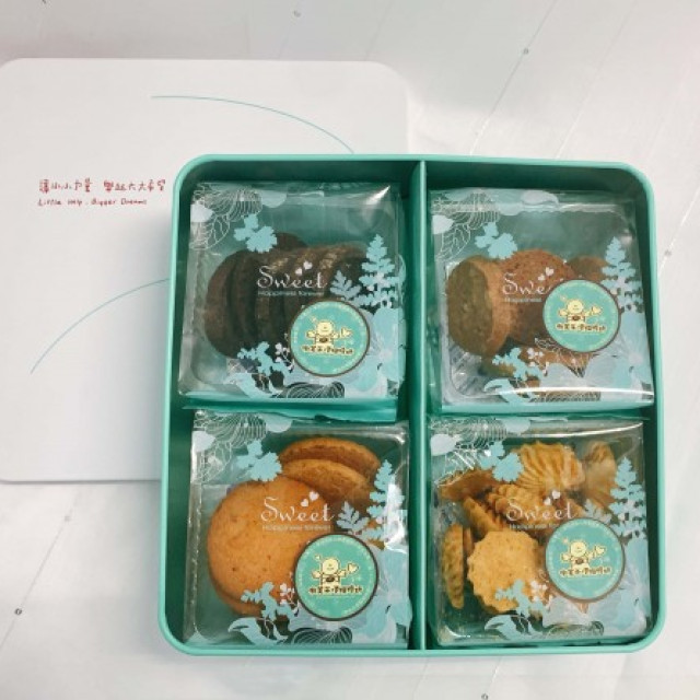 4入手工餅乾禮盒