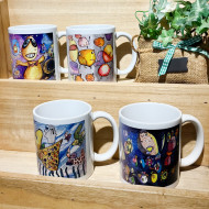 公益手繪插畫馬克杯